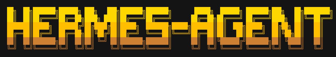 Hermes Agent pixel banner by Nous Research