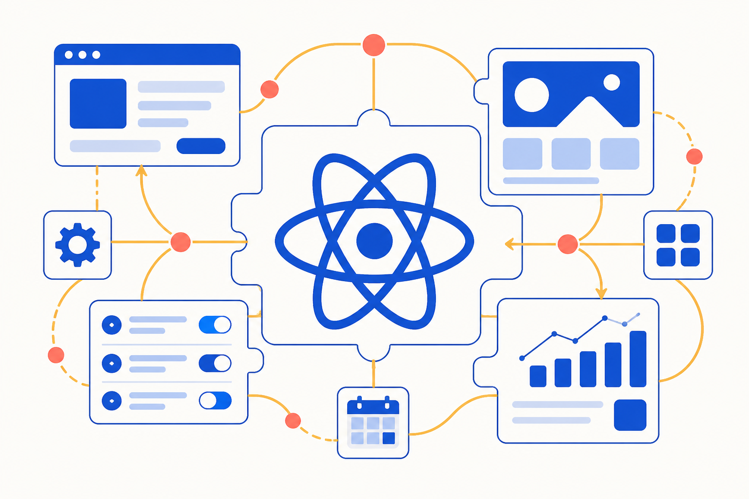 React skills illustration