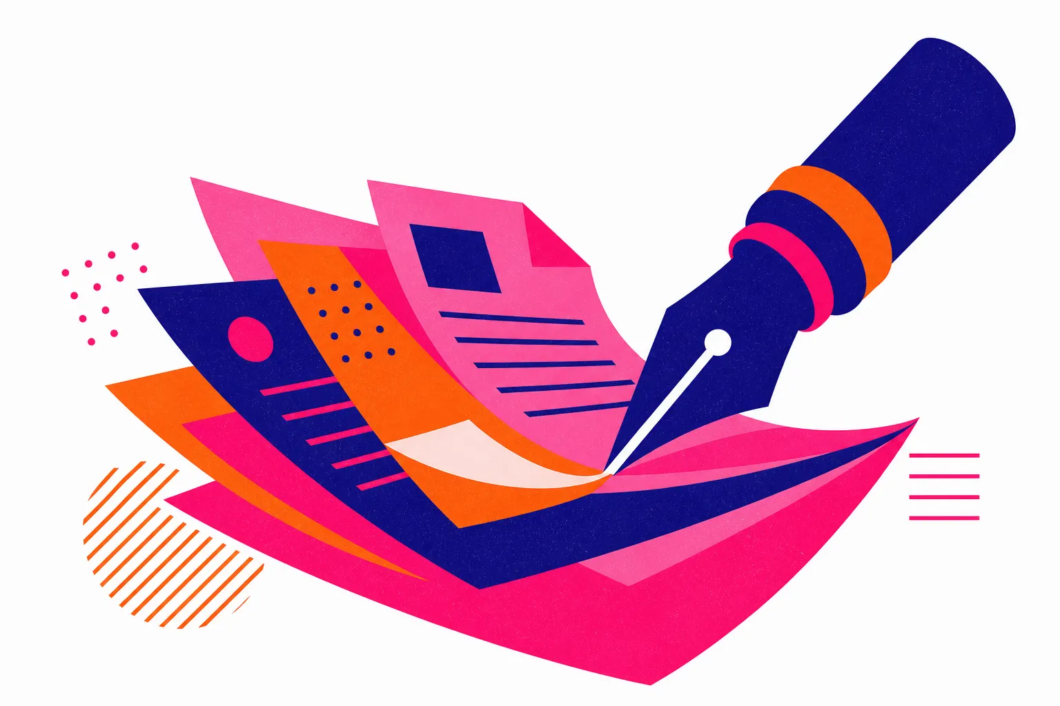 Writing and documentation skills illustration